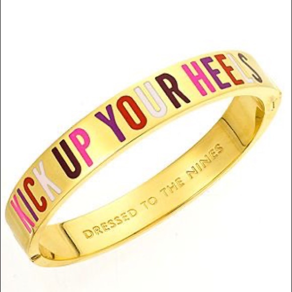 Kate Spade Kick Up Your Heels Gold Bracelet